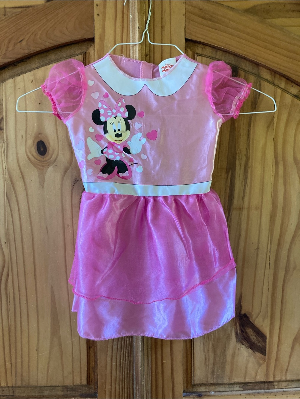 Girls Disney Minnie Mouse pink costume dress size 2T